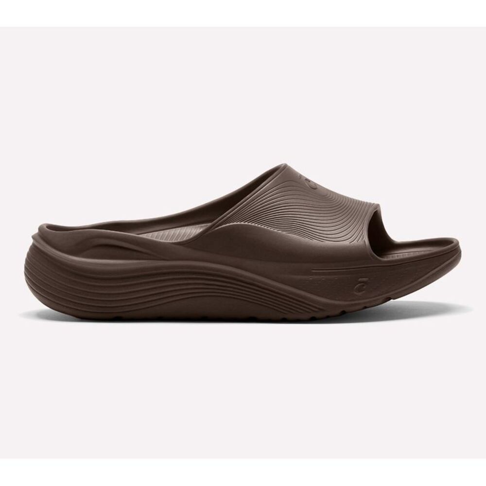 Clove Women's Sz 7 Unisex Recovery Slide Sandal Brown